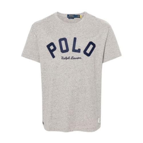 Polo Ralph Lauren Signatur Jersey T-shirts och Polos Gray, Herr