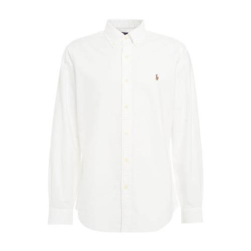 Ralph Lauren Klassisk Vit Oxford Skjorta White, Herr