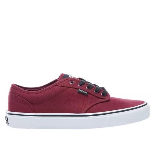 Vans Canvas Sneakers Oxblood/White Brown, Herr