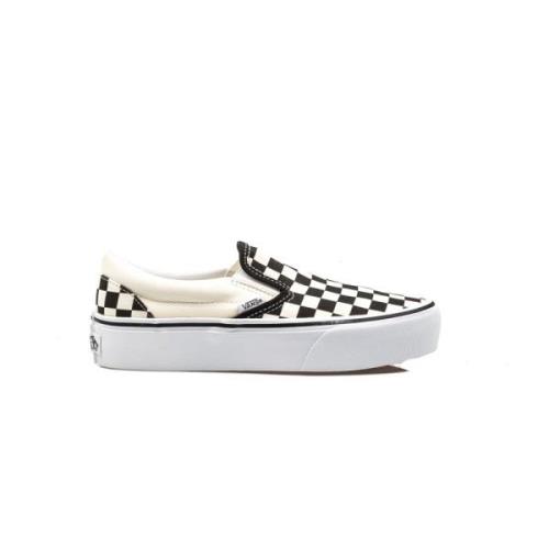 Vans Rutiga Slip-On Platform Sneakers Black, Dam