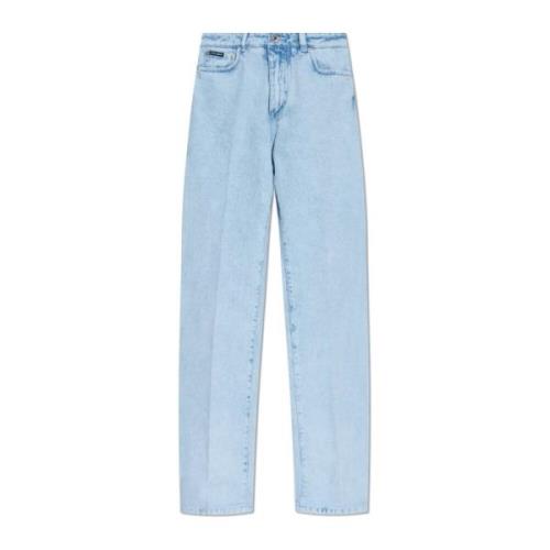 Dolce & Gabbana Jeans med logotyp Blue, Dam