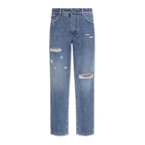 Dolce & Gabbana Jeans med fickor Blue, Dam