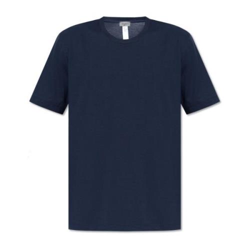 Hanro Kortärmad T-shirt Blue, Herr