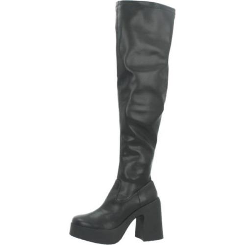 Steve Madden Stiliga Over-knee Stövlar Black, Dam