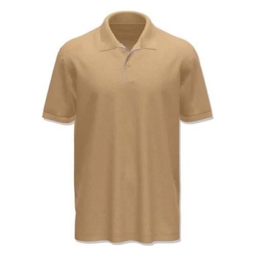 Jack & Jones Sainz kortärmad pikétröja Beige, Herr