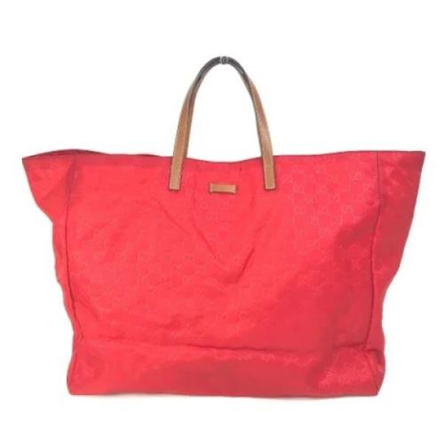 Gucci Vintage Pre-owned Canvas gucci-vskor Red, Dam