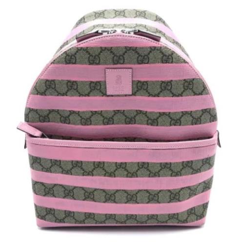 Gucci Vintage Pre-owned Canvas gucci-vskor Pink, Dam