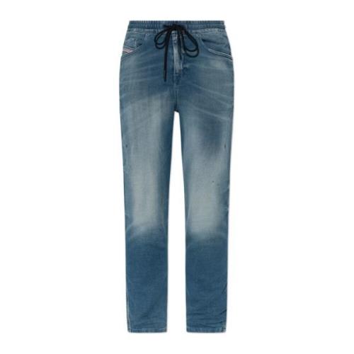 Diesel Ripped Pants 2041 D-Fayza Blue, Dam