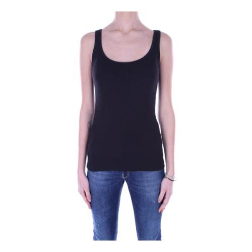 Ralph Lauren Sleeveless Tops Black, Dam