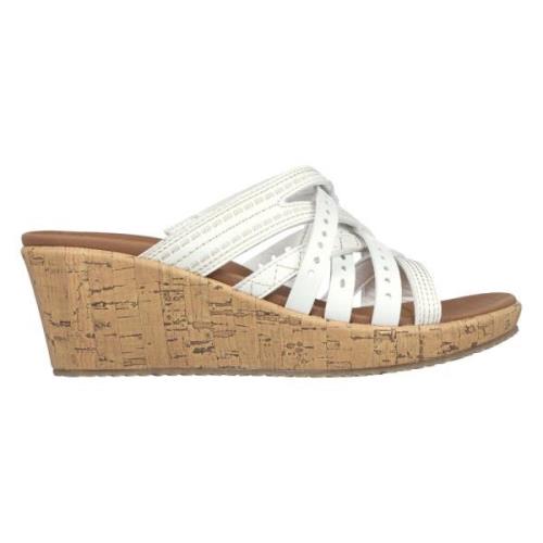 Skechers Beverlee - Hot Sprin Sandals White, Dam