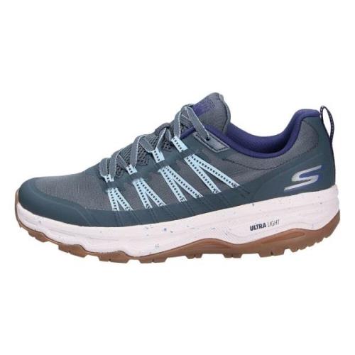 Skechers Ripstop Snörning Sneakers Blue, Dam