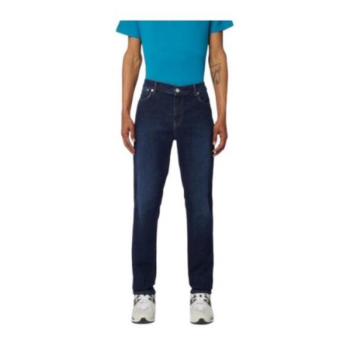 Trussardi Straight Jeans Blue, Herr