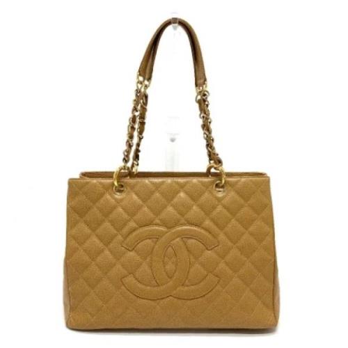 Chanel Vintage Pre-owned Laeder chanel-vskor Brown, Dam