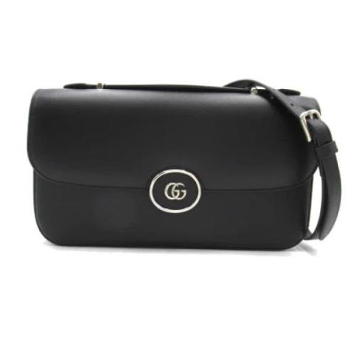 Gucci Vintage Pre-owned Canvas gucci-vskor Black, Dam