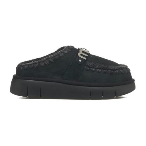 Mou Svarta Sandaler för Kvinnor Aw24 Black, Dam