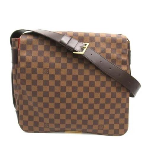 Louis Vuitton Vintage Pre-owned Canvas crossbodyvskor Brown, Dam