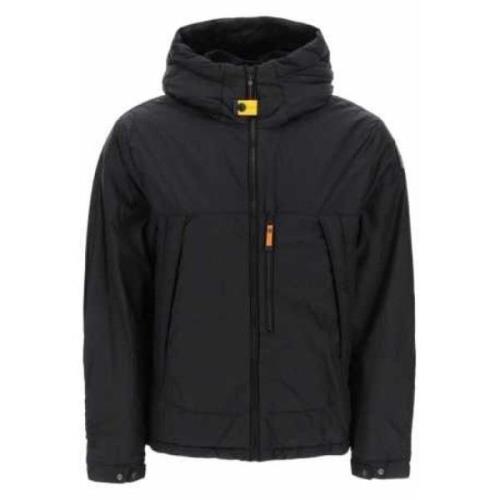 Parajumpers Lätt Quiltad Huva Jacka Svart Black, Herr