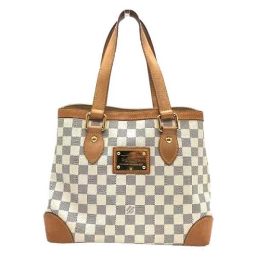 Louis Vuitton Vintage Pre-owned Canvas louis-vuitton-vskor White, Dam