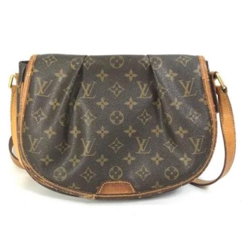 Louis Vuitton Vintage Pre-owned Canvas louis-vuitton-vskor Brown, Dam