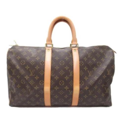 Louis Vuitton Vintage Pre-owned Canvas louis-vuitton-vskor Brown, Dam