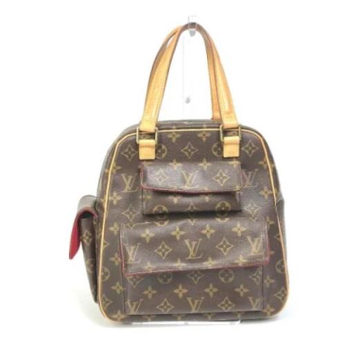 Louis Vuitton Vintage Pre-owned Canvas louis-vuitton-vskor Brown, Dam