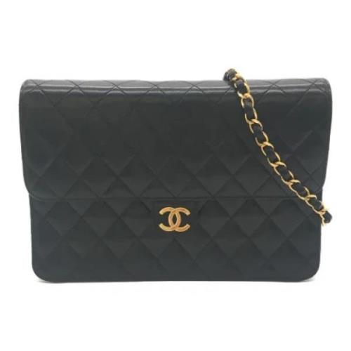 Chanel Vintage Pre-owned Laeder chanel-vskor Black, Dam