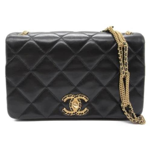 Chanel Vintage Pre-owned Laeder chanel-vskor Black, Dam