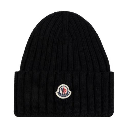 Moncler Ullmössa Black, Dam