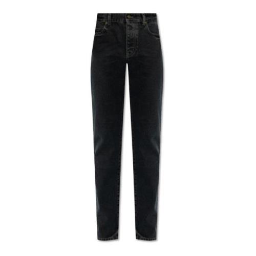 Saint Laurent Slim fit jeans Black, Herr