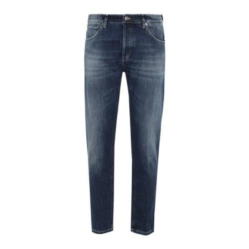 Dondup Brighton Mid Jeans Blue, Herr