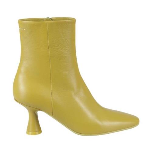 MM6 Maison Margiela Stiliga Ankelboots för Kvinnor Green, Dam