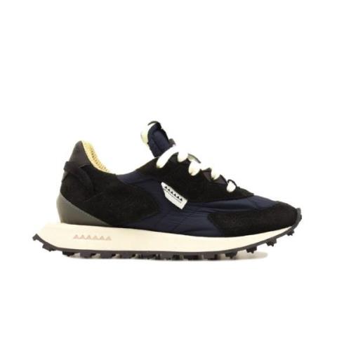 RUN OF Kripto W 02 Blue Sneakers Black, Dam