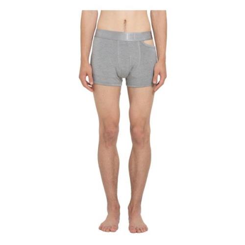 Louis Gabriel Nouchi Asymmetrisk Micro Modal Boxershorts Gray, Herr