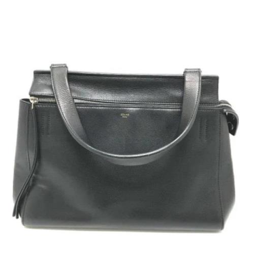 Celine Vintage Pre-owned Laeder axelremsvskor Black, Dam