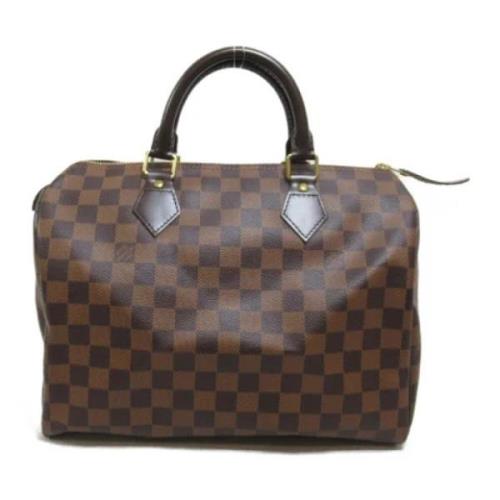 Louis Vuitton Vintage Pre-owned Canvas louis-vuitton-vskor Brown, Dam