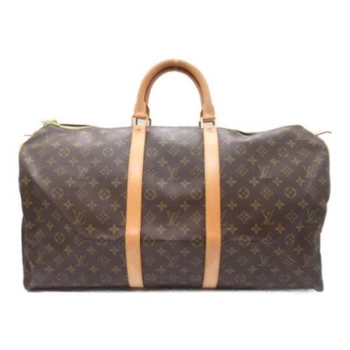 Louis Vuitton Vintage Pre-owned Canvas louis-vuitton-vskor Brown, Dam