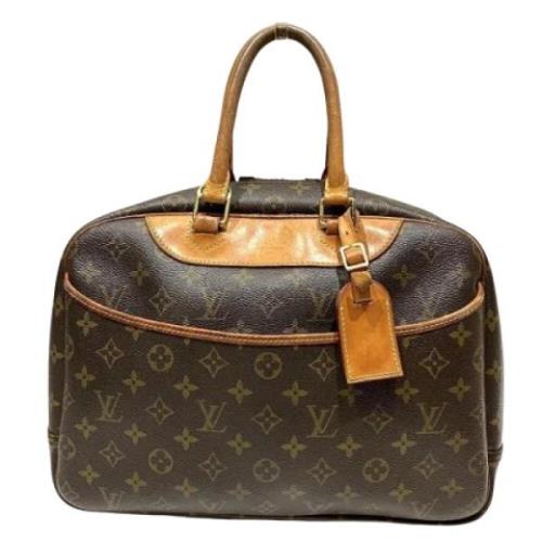 Louis Vuitton Vintage Pre-owned Canvas handvskor Brown, Dam