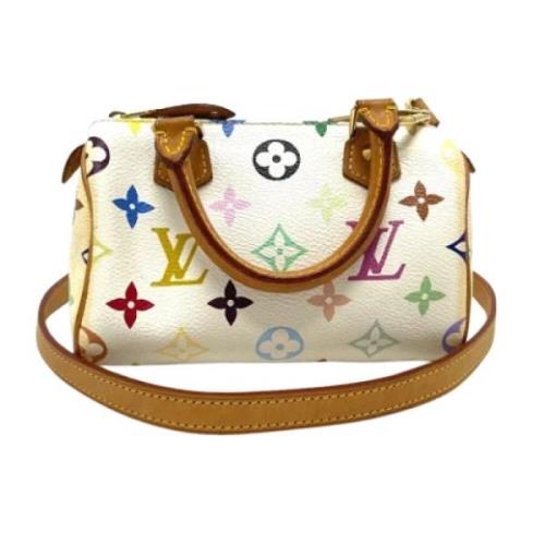 Louis Vuitton Vintage Pre-owned Tyg louis-vuitton-vskor Beige, Dam