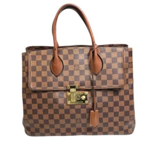 Louis Vuitton Vintage Pre-owned Canvas louis-vuitton-vskor Brown, Dam