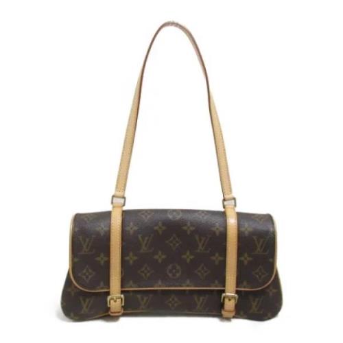 Louis Vuitton Vintage Pre-owned Canvas louis-vuitton-vskor Brown, Dam