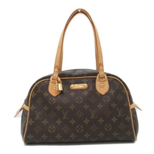 Louis Vuitton Vintage Pre-owned Canvas louis-vuitton-vskor Brown, Dam