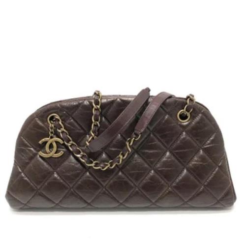 Chanel Vintage Pre-owned Laeder chanel-vskor Brown, Dam