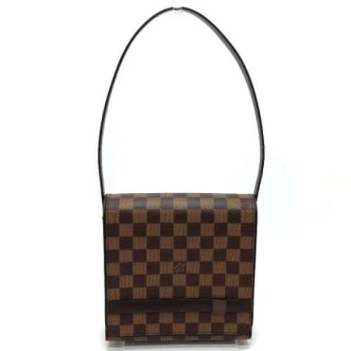 Louis Vuitton Vintage Pre-owned Tyg louis-vuitton-vskor Brown, Dam