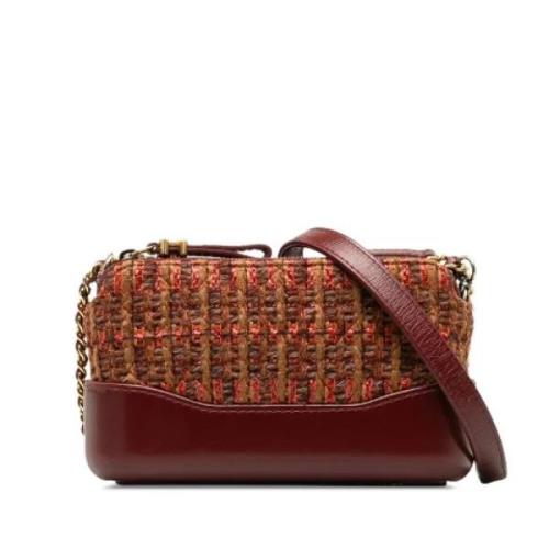 Chanel Vintage Pre-owned Bomull chanel-vskor Red, Dam