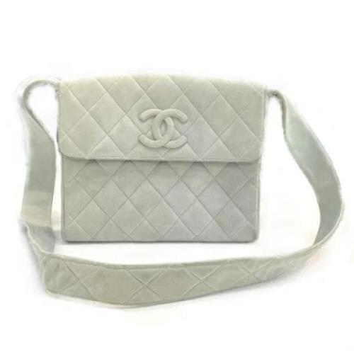 Chanel Vintage Pre-owned Laeder chanel-vskor Gray, Dam