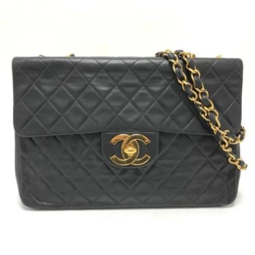 Chanel Vintage Pre-owned Laeder chanel-vskor Black, Dam