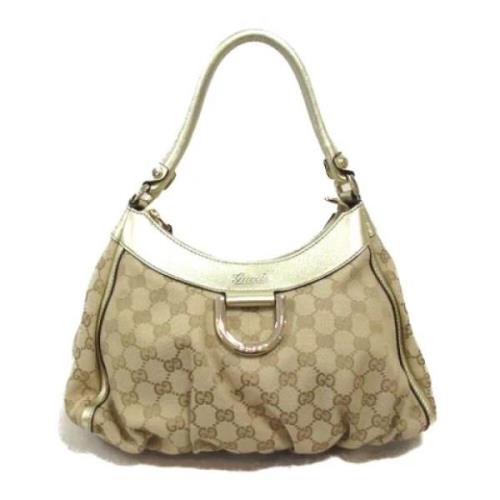 Gucci Vintage Pre-owned Laeder gucci-vskor Beige, Dam