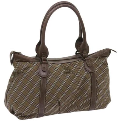 Burberry Vintage Pre-owned Canvas handvskor Brown, Dam