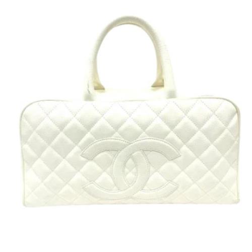 Chanel Vintage Pre-owned Laeder chanel-vskor White, Dam