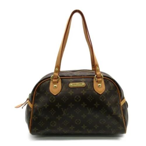 Louis Vuitton Vintage Pre-owned Canvas louis-vuitton-vskor Brown, Dam